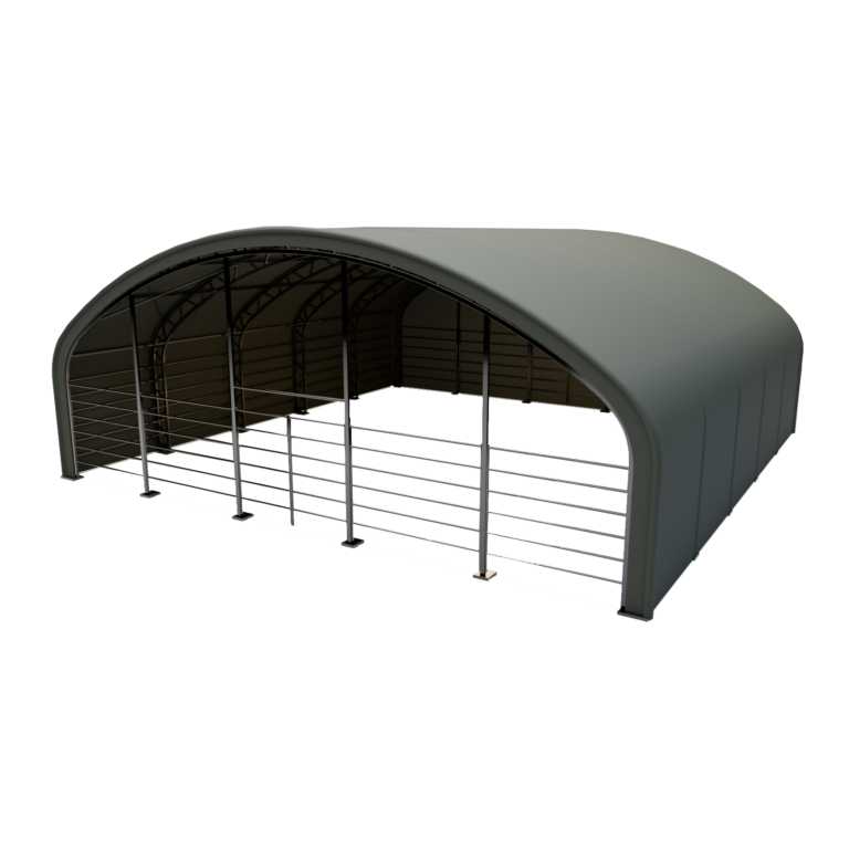 Prístrešok pre zvieratá 12,2m x 12,2m x 5m