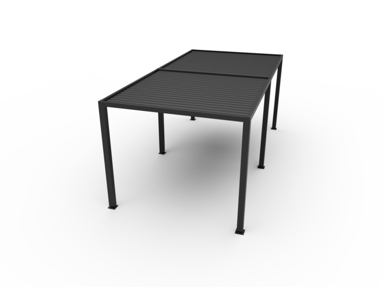 Automatická pergola s LED 3m x 6m x 2,5m