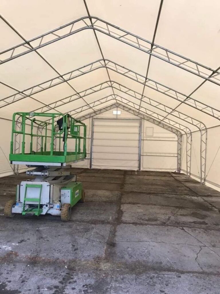 Sedlové haly – Šírka 10m – vysoké 5,2m