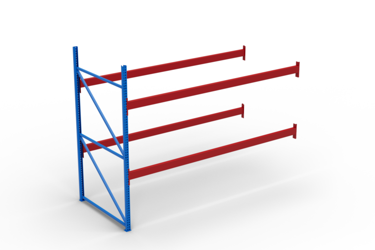 Prídavný paletový regál na europalety 2,7m x 1,1m x 3m