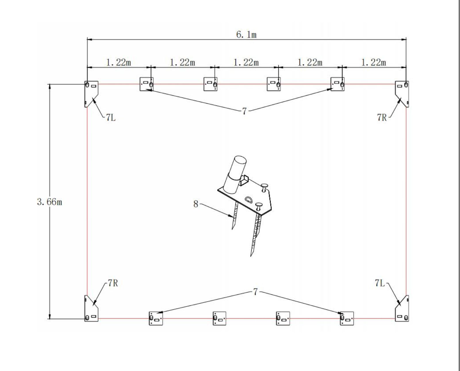 10m x 2