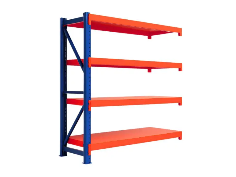 Prídavný policový regál 200×200×60 cm, nosnosť 1,2 t – rozširujúci modul