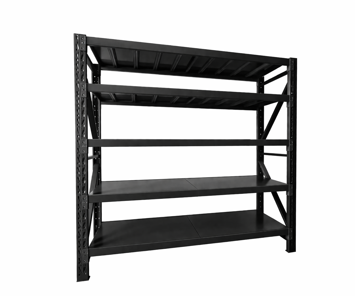Policový regál 2000mm × 2000mm × 600 mm – 2t – Obrázok 2