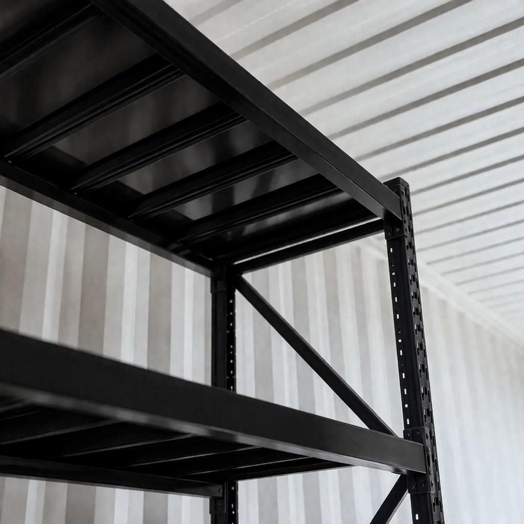 Policový regál 2000mm × 2000mm × 600 mm – 2t – Obrázok 4